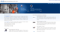 Desktop Screenshot of prkengineering.com